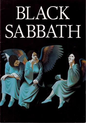 Black Sabbath Heaven And Hell Tour + Ticket Stub UK tour